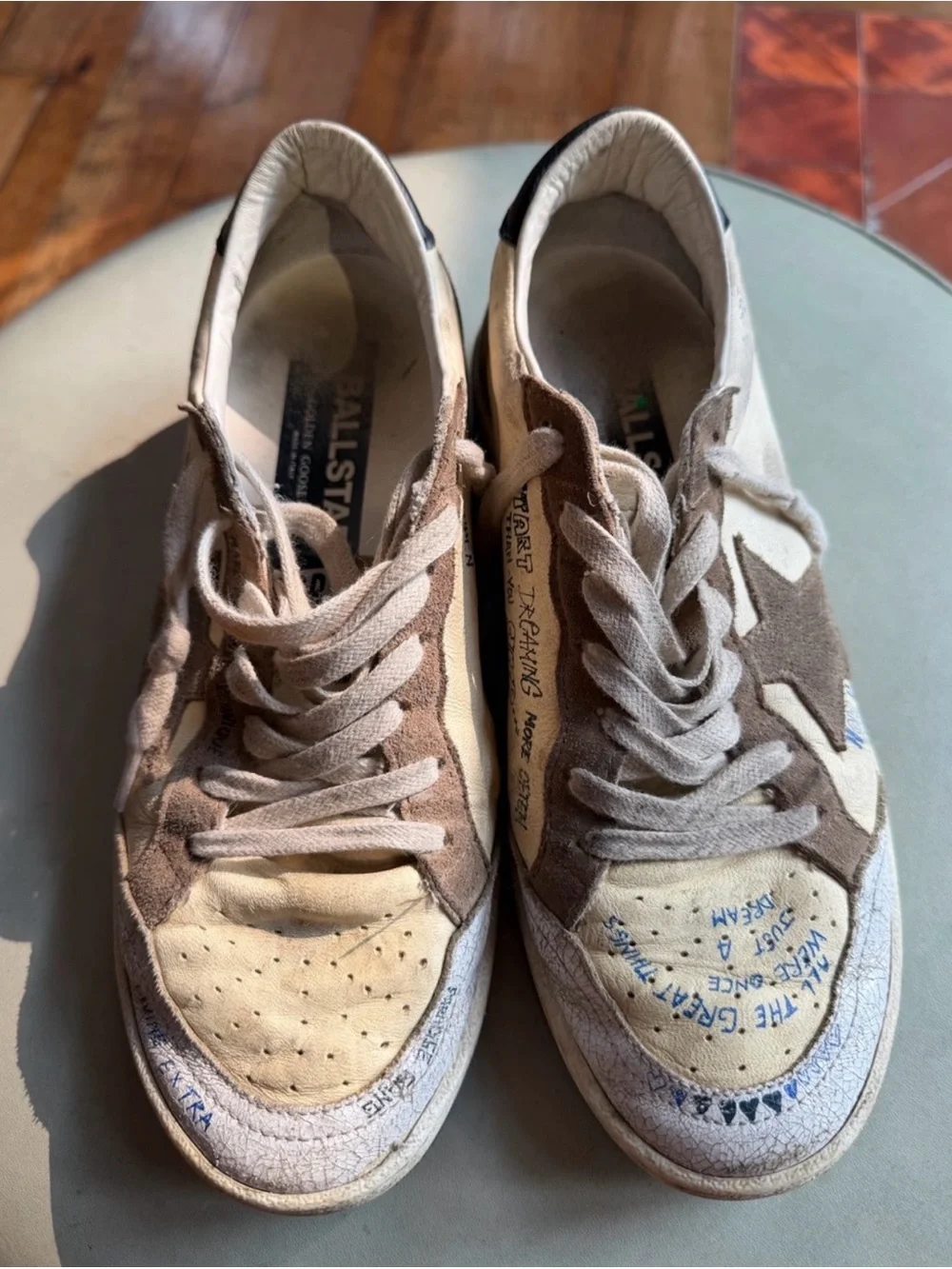 Authentic Golden Goose Super-Star Sneakers